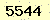 請輸入此驗證碼 : 5544