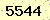 請輸入此驗證碼 : 5544