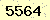 請輸入此驗證碼 : 5564