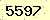 請輸入此驗證碼 : 5597