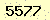請輸入此驗證碼 : 5577