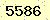 請輸入此驗證碼 : 5586