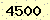 請輸入此驗證碼 : 4500