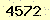 請輸入此驗證碼 : 4572