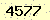 請輸入此驗證碼 : 4577