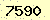 請輸入此驗證碼 : 7590
