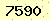 請輸入此驗證碼 : 7590