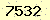 請輸入此驗證碼 : 7532