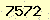 請輸入此驗證碼 : 7572