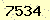 請輸入此驗證碼 : 7534