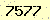 請輸入此驗證碼 : 7577