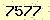 請輸入此驗證碼 : 7577
