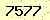 請輸入此驗證碼 : 7577