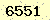 請輸入此驗證碼 : 6551