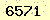 請輸入此驗證碼 : 6571