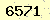 請輸入此驗證碼 : 6571