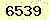 請輸入此驗證碼 : 6539