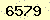 請輸入此驗證碼 : 6579
