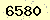 請輸入此驗證碼 : 6580