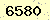 請輸入此驗證碼 : 6580