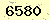 請輸入此驗證碼 : 6580