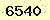請輸入此驗證碼 : 6540