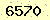 請輸入此驗證碼 : 6570