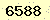 請輸入此驗證碼 : 6588