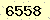 請輸入此驗證碼 : 6558
