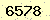 請輸入此驗證碼 : 6578