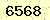 請輸入此驗證碼 : 6568