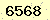 請輸入此驗證碼 : 6568