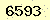 請輸入此驗證碼 : 6593
