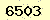 請輸入此驗證碼 : 6503