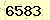 請輸入此驗證碼 : 6583