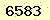 請輸入此驗證碼 : 6583