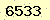 請輸入此驗證碼 : 6533