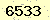 請輸入此驗證碼 : 6533