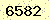 請輸入此驗證碼 : 6582