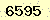 請輸入此驗證碼 : 6595