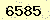 請輸入此驗證碼 : 6585