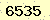 請輸入此驗證碼 : 6535