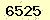 請輸入此驗證碼 : 6525
