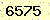 請輸入此驗證碼 : 6575