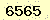 請輸入此驗證碼 : 6565