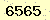 請輸入此驗證碼 : 6565