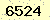 請輸入此驗證碼 : 6524