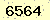 請輸入此驗證碼 : 6564