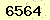 請輸入此驗證碼 : 6564