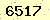 請輸入此驗證碼 : 6517